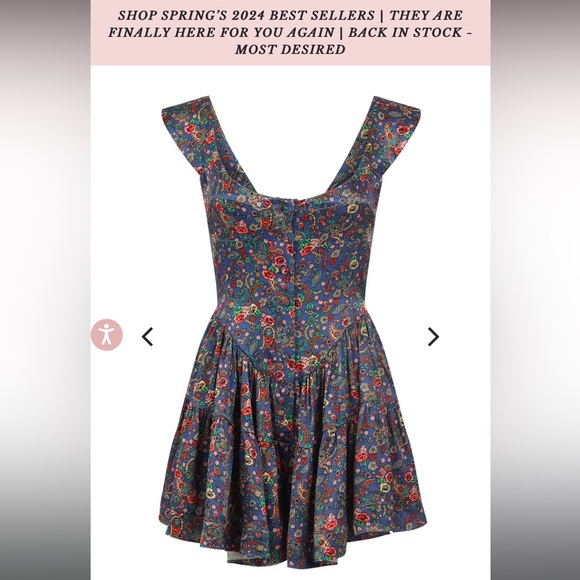 Vanessa Mooney Elisabeth Romper - Picture 1 of 5